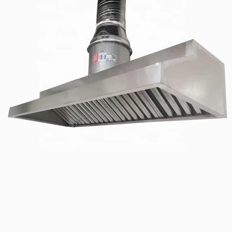 Commercial Kitchen Vent Hood - Commerciële keukenuitrusting roestvrijstalen rookafzuigkap restaurant hotel