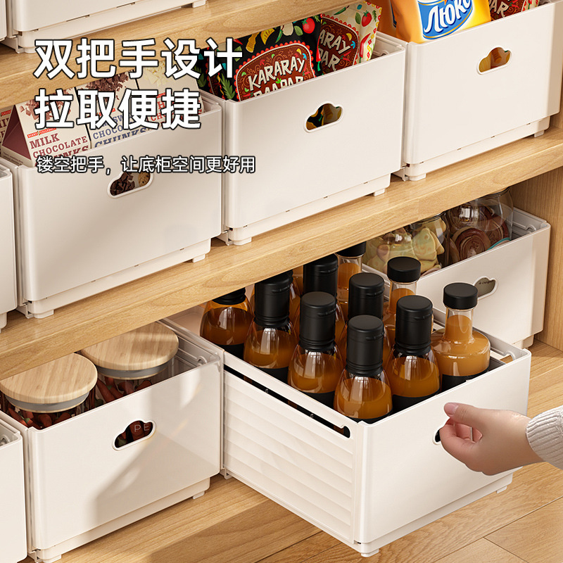 Commercial Kitchen Organiser - Nieuwe intrekbare lade-organizer, lengte verstelbaar, opbergbox