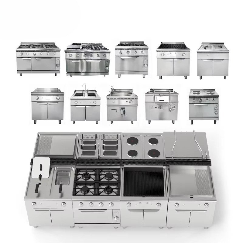 Commercial Kitchen Supplier - Commerciële keukenapparatuur van roestvrij staal One