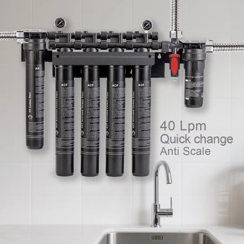 Commercial Kitchen Water Filter - IJsmachine Koffiemachine Waterfilter 6-traps Commerciële High