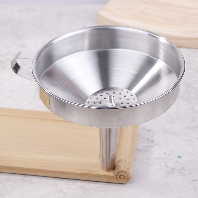 Commercial Kitchen Oil Filter - 10/12/14 cm 304 verdikte roestvrijstalen trechter