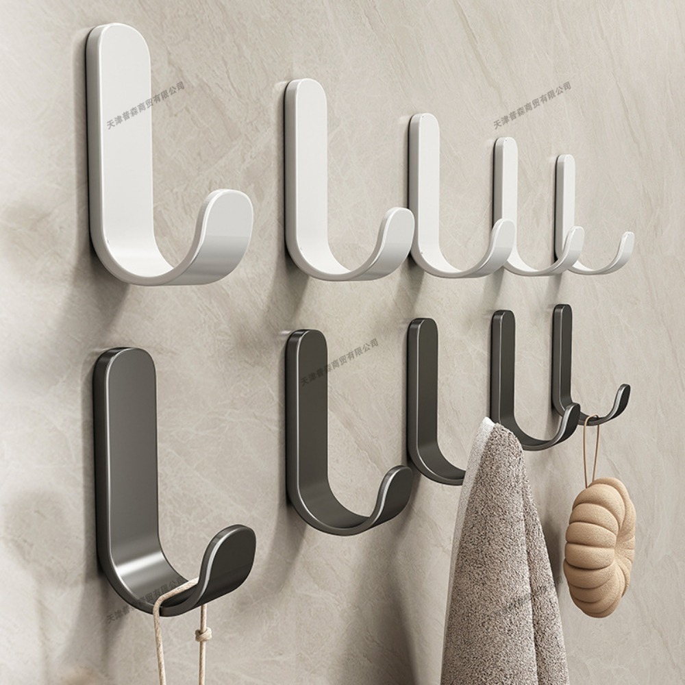 Commercial Kitchen Organiser - Ponsvrije zelfklevende muurhaak Metalen hanger Viscose