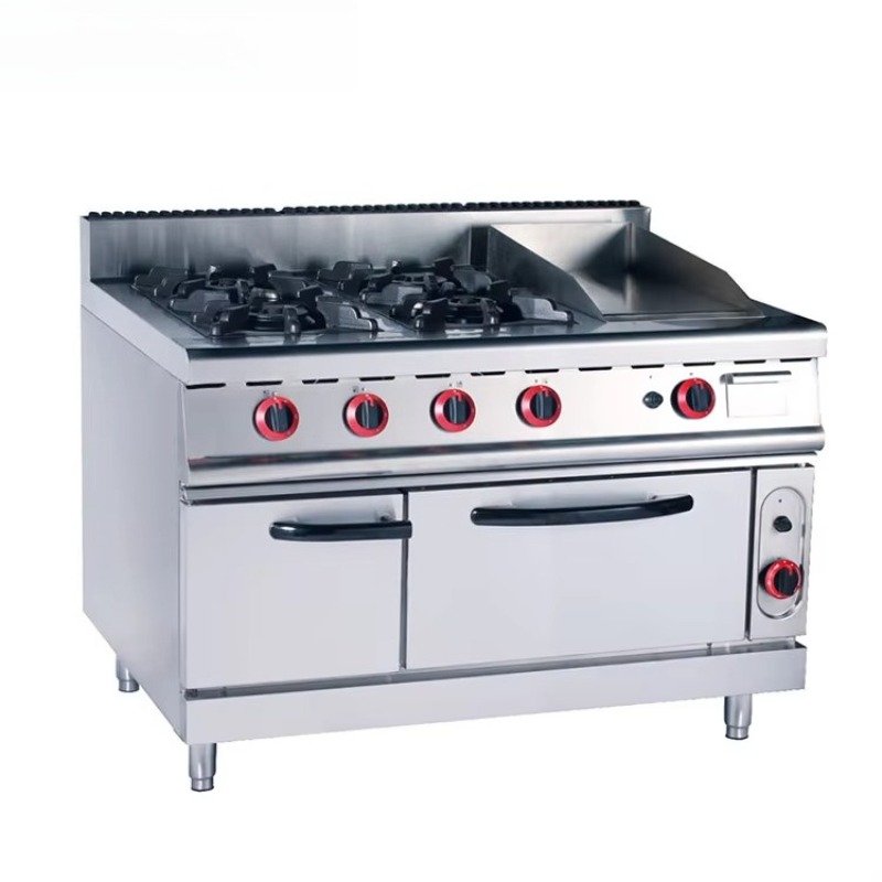 Commercial Kitchen Supplier - Commerciële combinatieoven, grill, friteuse, bakplaat, gasfornuis,