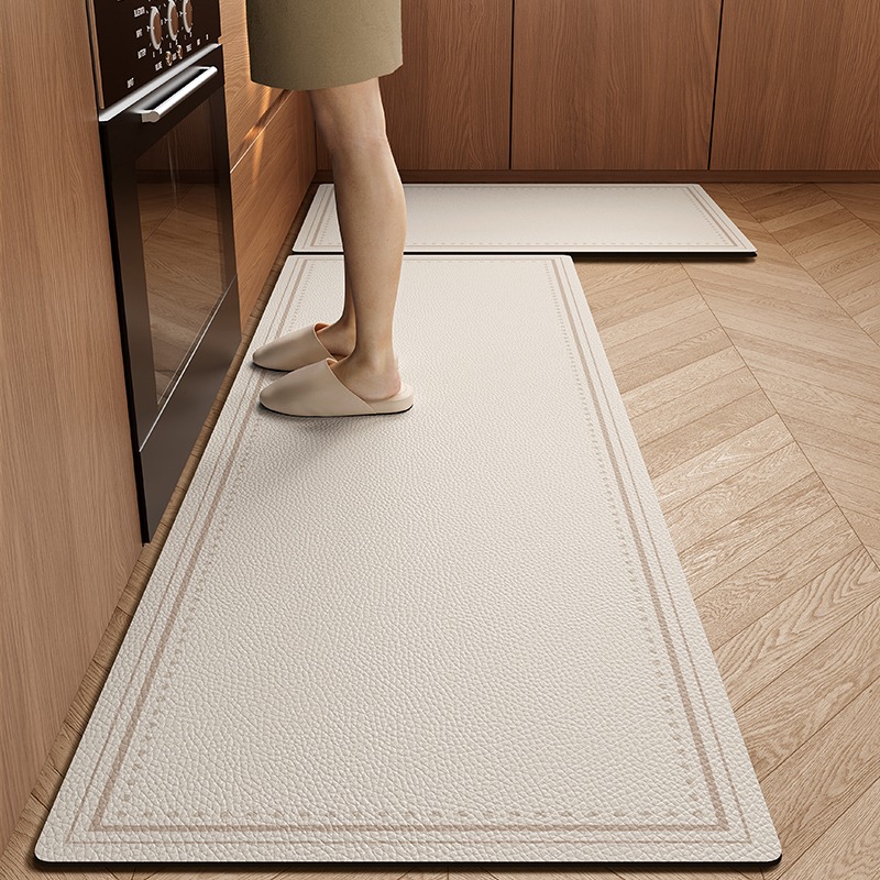 Commercial Kitchen Mats Anti Fatigue - Keukenmat Waterdicht Antisliptapijten Leren tapijt Antivermoeidheid
