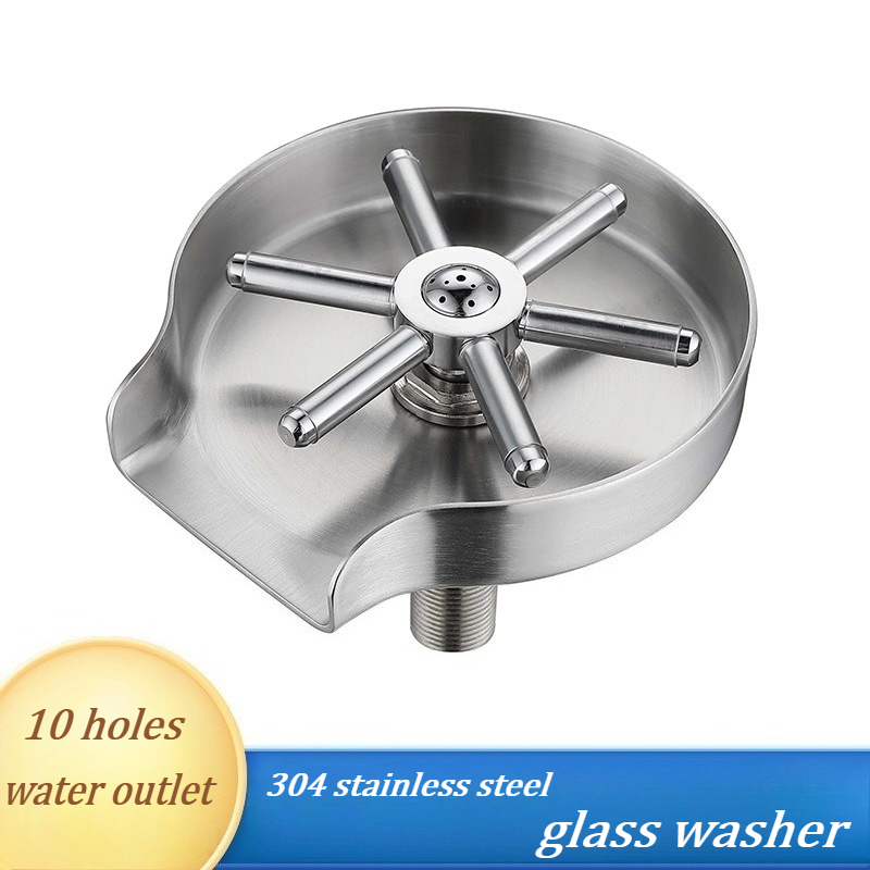 Commercial Kitchen And Bar - commerciële bekerwasmachine aan de bar, gootsteenwasfles