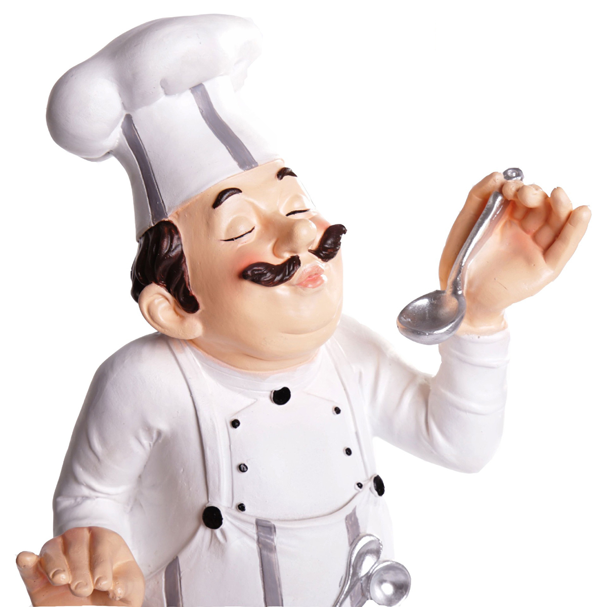 Commercial Kitchen And Bar - Restaurant hars decor - chef-kok beeldje
