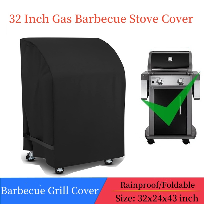 Commercial Kitchen Vent Hood - 32 inch Gas Barbecue Kachel Cover