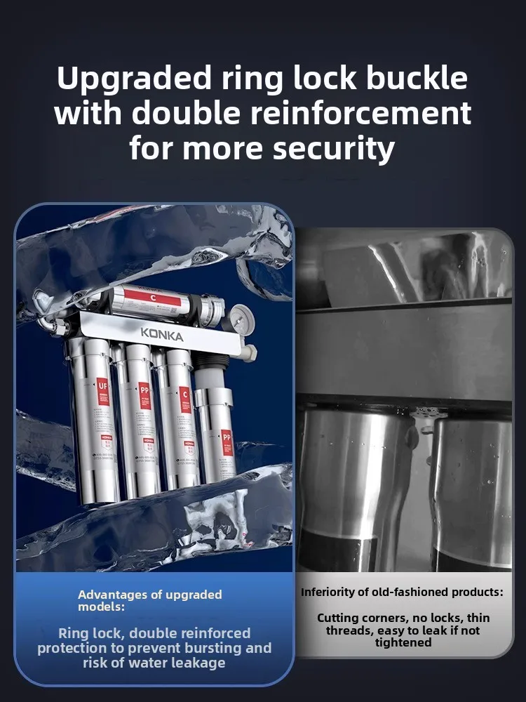 5-traps ultrafiltratie waterfi - Commercial Kitchen Water Filter recensie en prijs