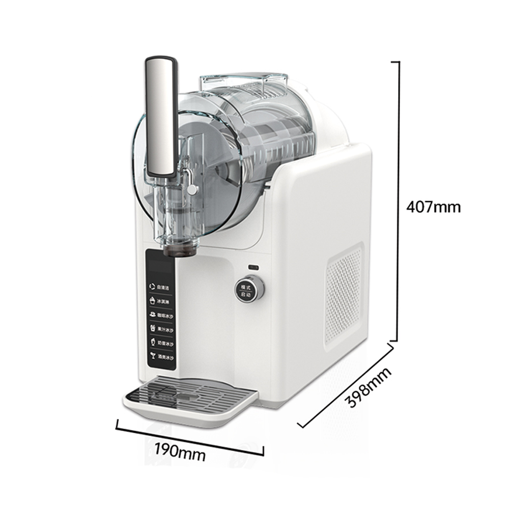 Volautomatische draagbare mini - Soft Serve Ice Cream Machine recensie en prijs