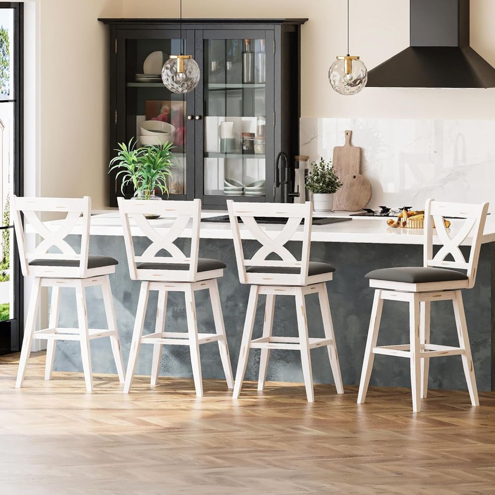 Draaibare barkrukken set van 2 - Commercial Kitchen And Bar recensie en prijs