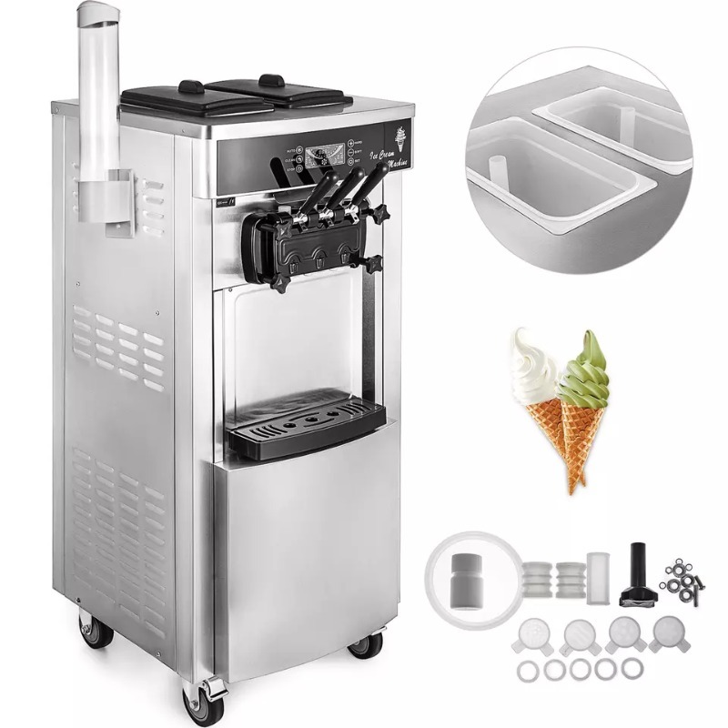 Vloerstaande ijsmachine met 5  - Soft Serve Ice Cream Machine recensie en prijs