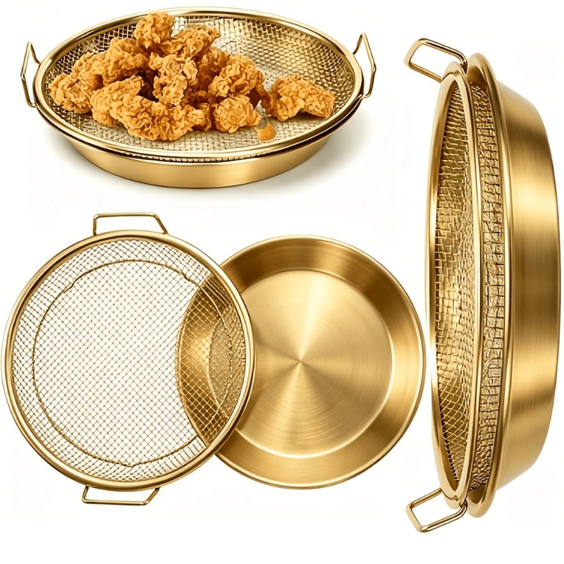 Gouden Heavy Duty Frituurmandj - Commercial Kitchen Oil Filter recensie en prijs
