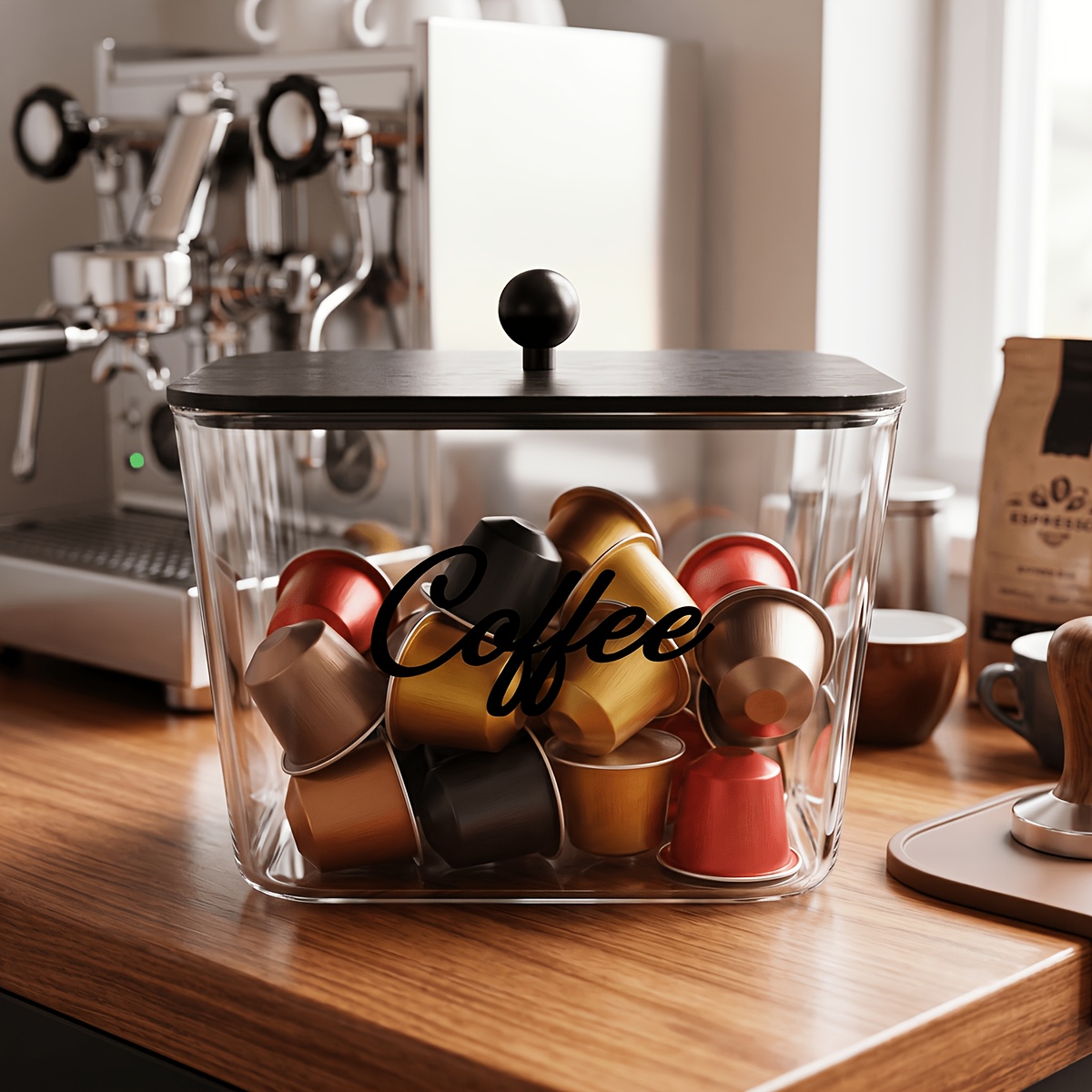 Koffiepodhouder met deksels, p - Commercial Kitchen Organiser recensie en prijs