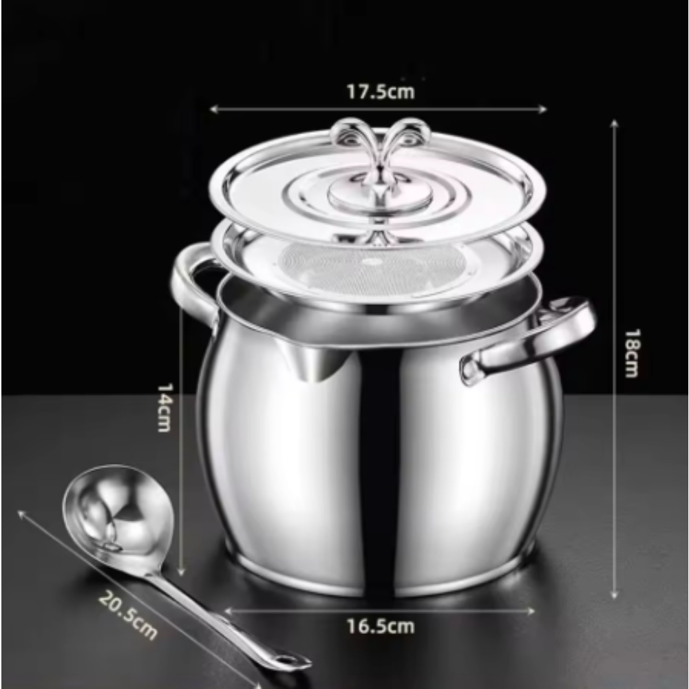 Vetseparatorpot Oliefilterpot  - Commercial Kitchen Oil Filter recensie en prijs