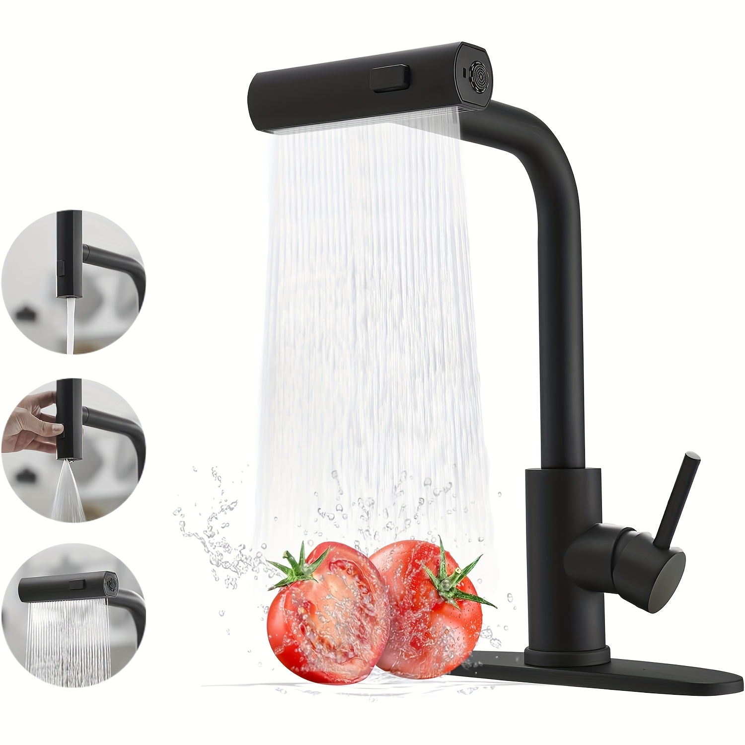 1-delige zwarte keukenkraan me - Commercial Kitchen Units recensie en prijs