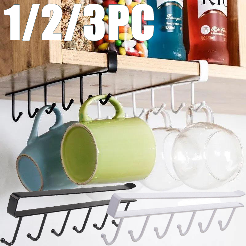 1/2/3PC 6 Haken Keukenkast Opb - Commercial Kitchen Organiser recensie en prijs