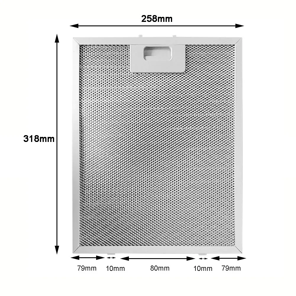 2 STUKS Afzuigkap Filters Meta - Commercial Kitchen Oil Filter recensie en prijs
