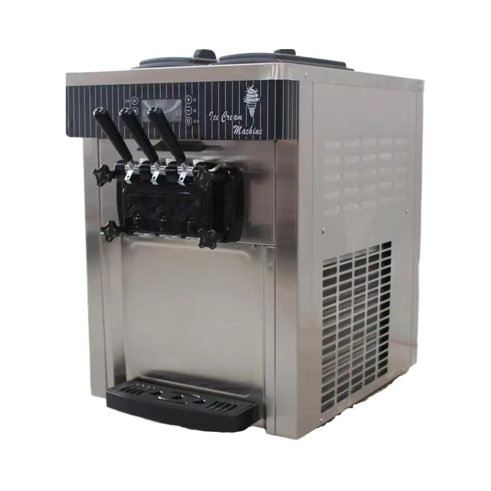 Commerciële nieuwe roestvrijst - Soft Serve Ice Cream Machine recensie en prijs