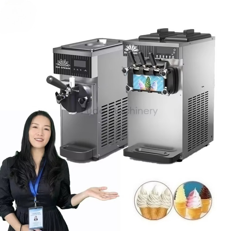 Commerciële zachte ijsmachine, - Soft Serve Ice Cream Machine recensie en prijs